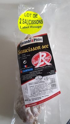 Saucisson escande et pistre