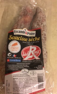 Lacaunaise saucisse sèche Label Rouge