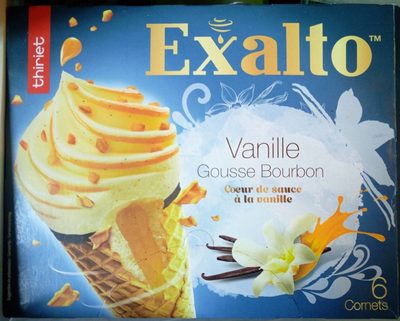 Cornets Exalto vanille gousse Bourbon