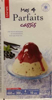 Mes 4 Parfaits au cassis