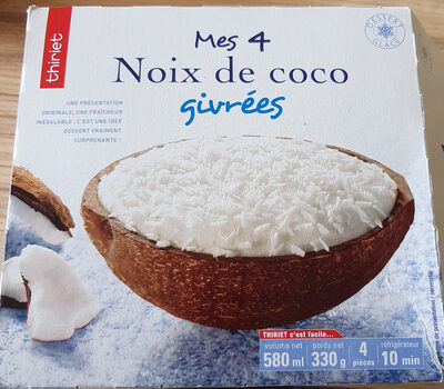 Mes 4 Noix de coco givrées