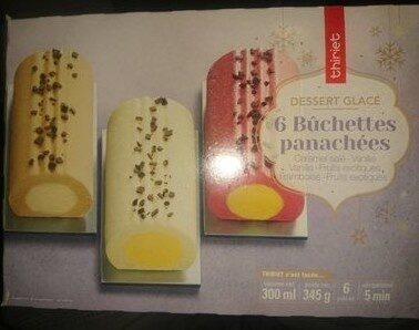 Buchettes panachées