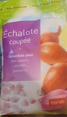 Echalote coupée