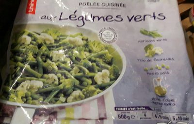 Poêlée Cuisinée aux Légumes Verts