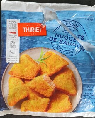 Nuggets de saumon panure croustillante