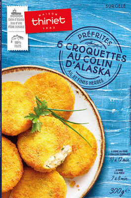 Croquettes au colin d'Alaska