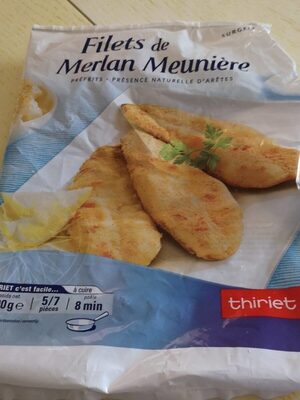 Filet de merlan meunière
