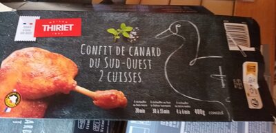 Confit de canard du Sud ouest