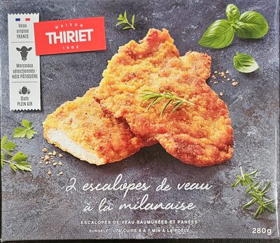 Escalopes de veau à la milanaise