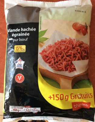Viande hachée égrainée pur boeuf