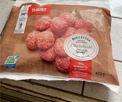 Boulettes pur bœuf - race Charolaise