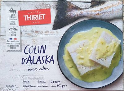 Colin d'Alaska sauce citron
