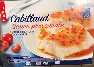 Cabillaud sauce provencale