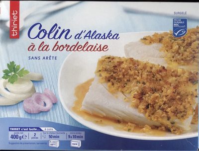 Colin d'Alaska à la bordelaise sans arête