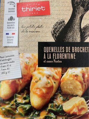 Quenelles de brochet a la florentine