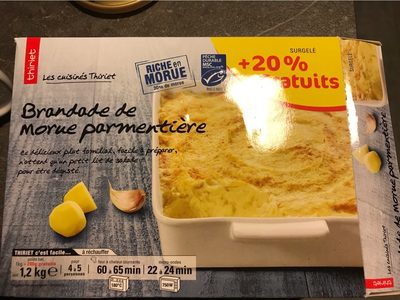 Brandade de morue parmentiere