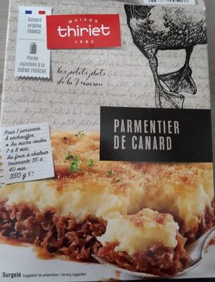 Parmentier de canard