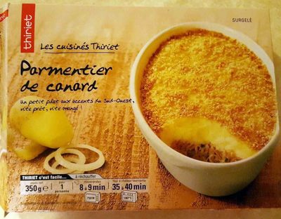 Parmentier de canard