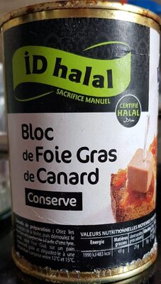 Bloc de foie gras de canard