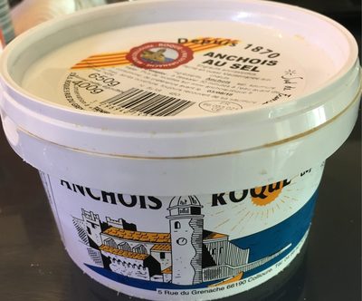 Anchois au sel