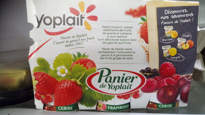 Yaourts Panier De Yoplait Fruits Rouges 12 Pots De 125g