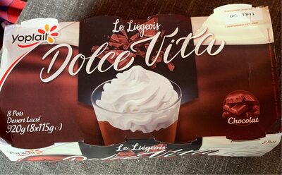 Dolce Vita Liegeois Chocolat