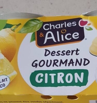 Dessert gourmand citron