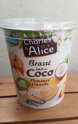 Brassé lait de coco pommes vanille
