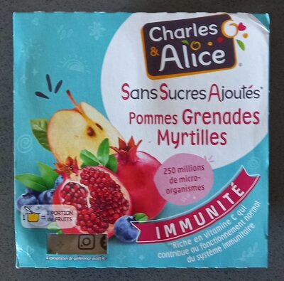 Pommes grenades myrtille