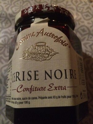 Confiture extra Cerise noire