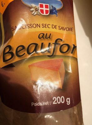 Saucisson au beaufort