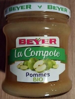 La Compote Pommes bio