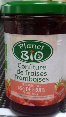 Confiture fraises framboises