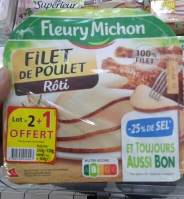 Filet de poulet roti