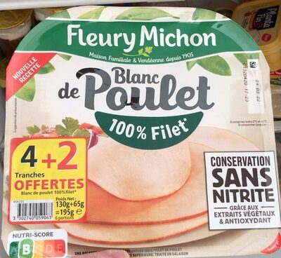 Blanc de poulet 100% filet