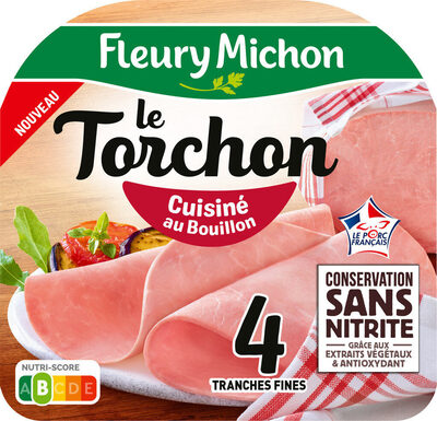 Jambon de porc Torchon Sans Nitrite