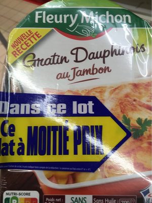 Fleury Michon Gratin Dauphinois x2-50% Sur Le 2ème