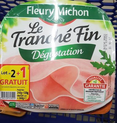 Le tranché fin dégustation