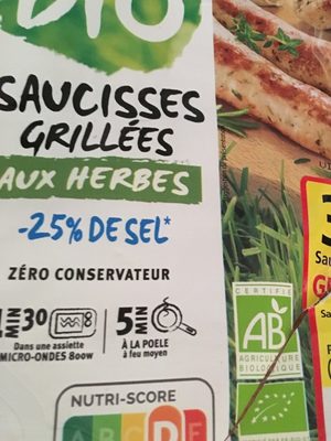 Saucisses grillées