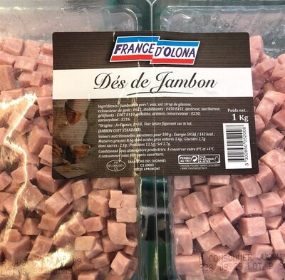 Dés de Jambon