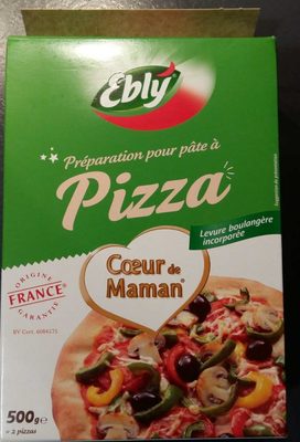 Cœur de Maman - Préparation pour pâte à Pizza
