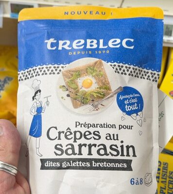 Préparation pour crêpes au sarrasin