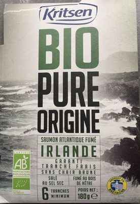 Bio pure origine saumon fumé
