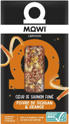 Cœur de saumon fumé Poivre de Sichuan & Orange