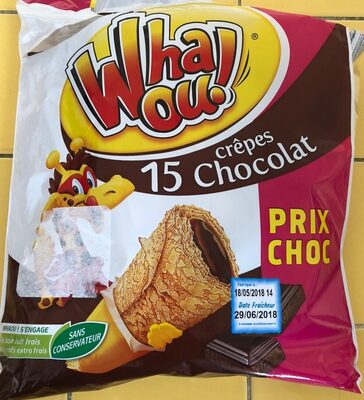 Crèpes au chocolat