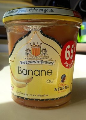 Confiture Banane au rhum Négrita