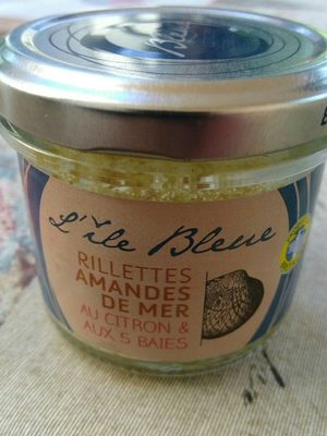 Rillettes amandes de mer au citron et aux 5 baies