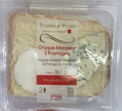 Croque monsieur 3 fromages