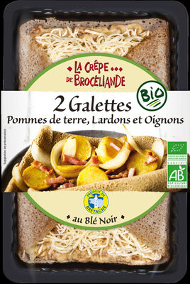 Galettes - pommes de terre lardons oignons