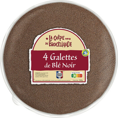 4 Galettes de blé noir